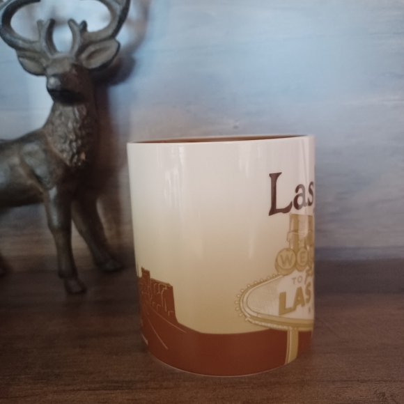 Starbucks 2011 Las Vegas Ceramic Collector Travel Series Coffee Tea Mug Cup - Picture 2 of 8